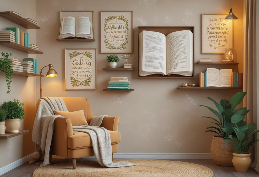Reading Nook Wall Art Ideas to Cozy Up Your Quiet Corner