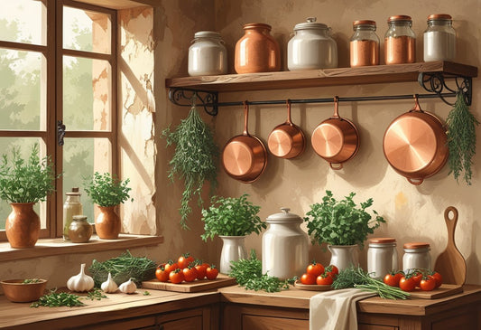 Rustic Kitchen Wall Poster: Enhance Your Culinary Space with Timeless Charm