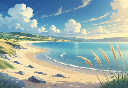 Scenic Shore Wall Art Print: Transform Your Space with Coastal Beauty