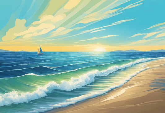 Sea Scape Print: Transform Your Space with Coastal Artistry