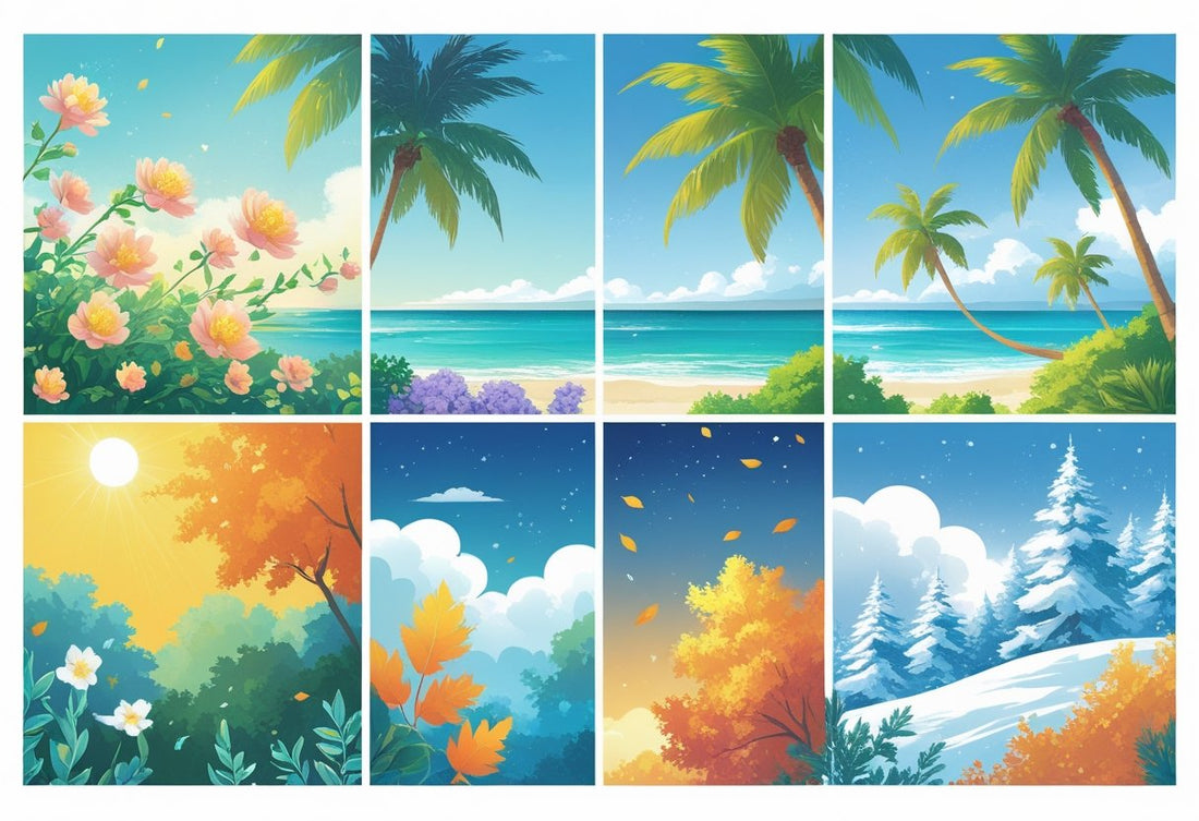 Seasonal Poster Themes: Creative Ideas and Color Palettes for Every Time of Year