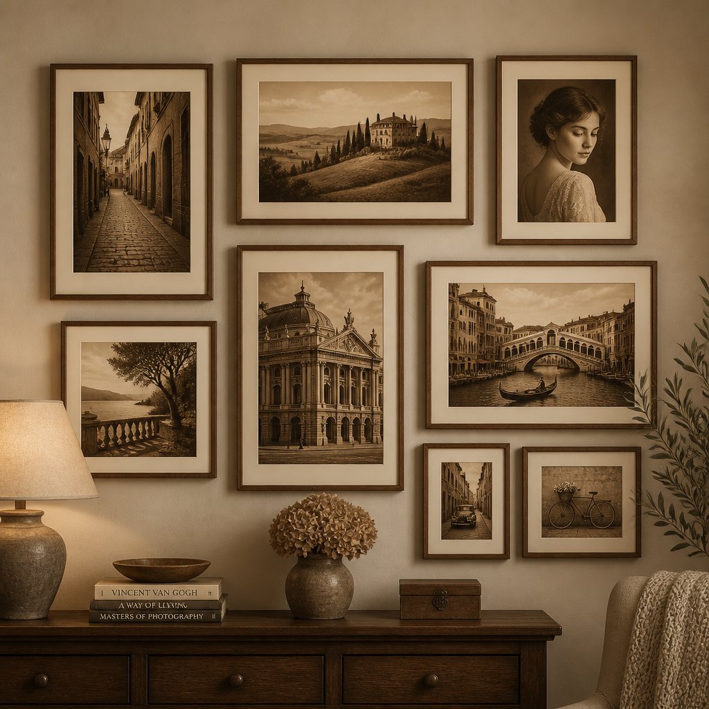 Sepia Tone Photography Prints for Timeless Wall Art