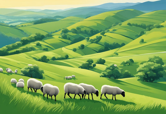 Sheep Poster: Transform Your Space with Charming Farm Animal Art