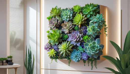Succulent Wall Art Ideas for Modern Homes and Small Spaces