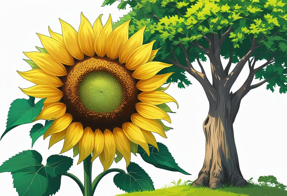Sunflower and Tree Prints: Elevating Nature-Inspired Design