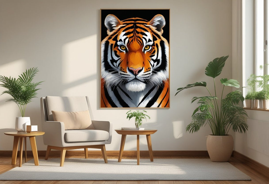 Tiger Print Home Art: Transforming Your Space with Bold Design