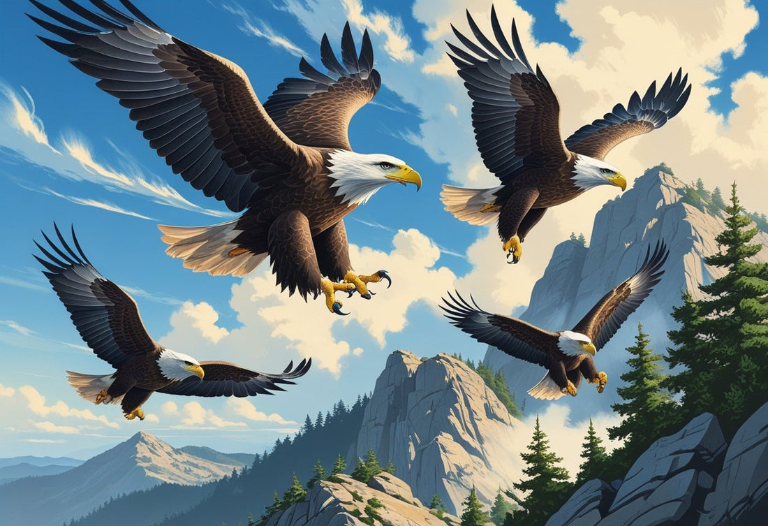 Wall Art Featuring Eagles: Elevate Your Space with Majestic Artistry