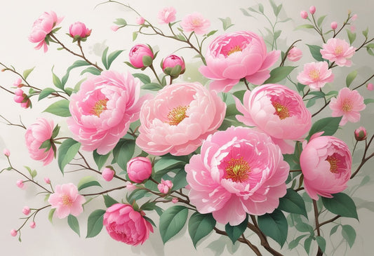 Wall Art Pink Flowers: Transform Your Space with Elegant Floral Designs