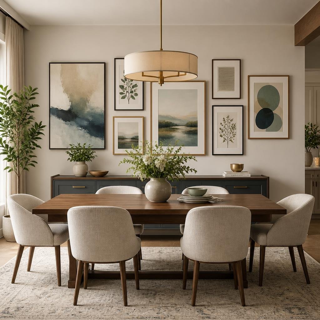 Wall Art for Dining Room Style and Placement