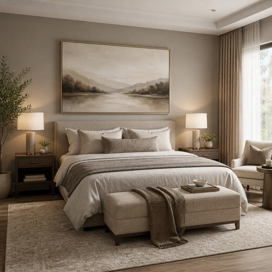 Wall Art for Master Bedroom Design Ideas
