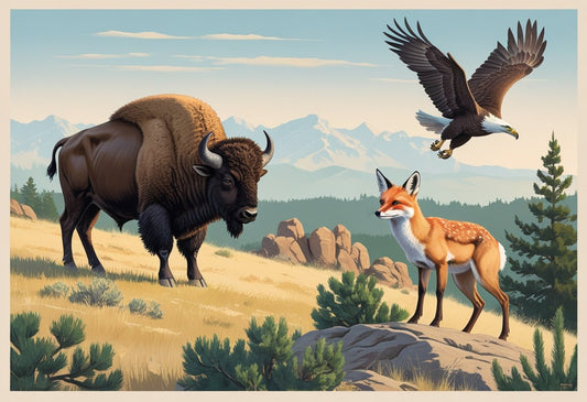 Western Animal Wall Prints: Elevate Your Home Decor with Rustic Charm