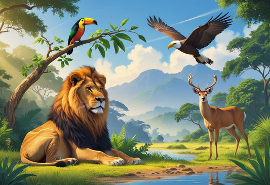 Wildlife Photography Poster: Capturing Nature’s Beauty in Stunning Detail