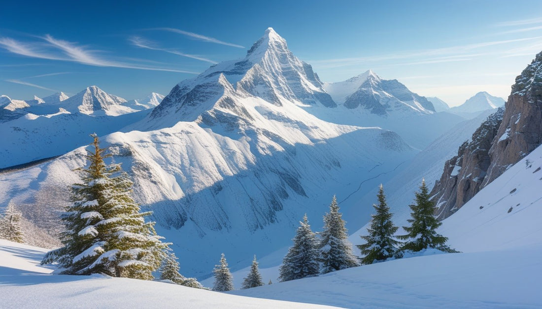 Winter Mountain Landscape Wall Art Guide