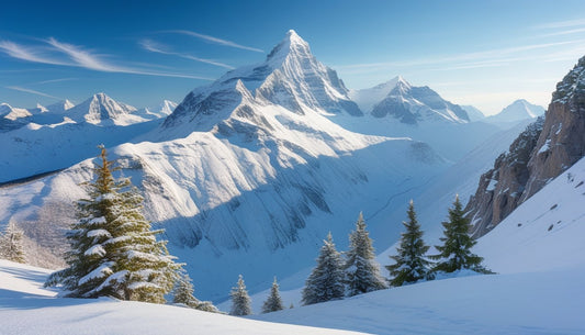 Winter Mountain Landscape Wall Art Guide