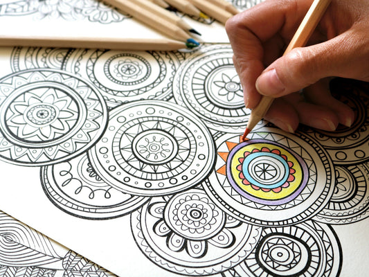 Best Mandala Coloring Book for Beginners with Easy Designs