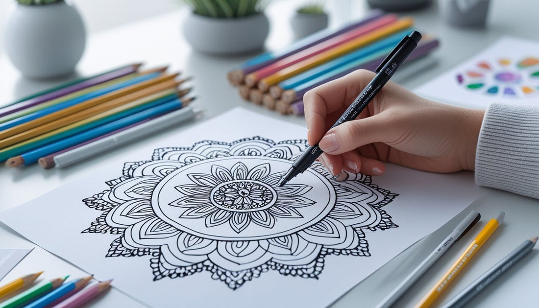 Easy Mandala Art Drawing: Step-by-Step Tutorial for Beginners